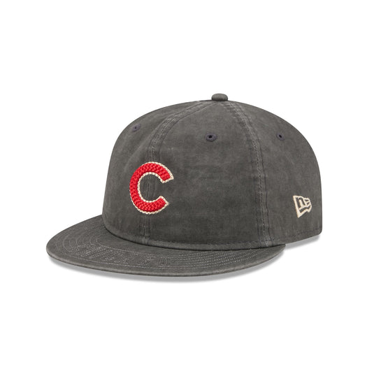 Chicago Cubs Visor Stitch Retro Crown 59FIFTY Fitted Hat - New Era Cap