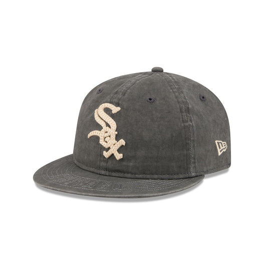 Chicago White Sox Visor Stitch Retro Crown 59FIFTY Fitted Hat - New Era Cap