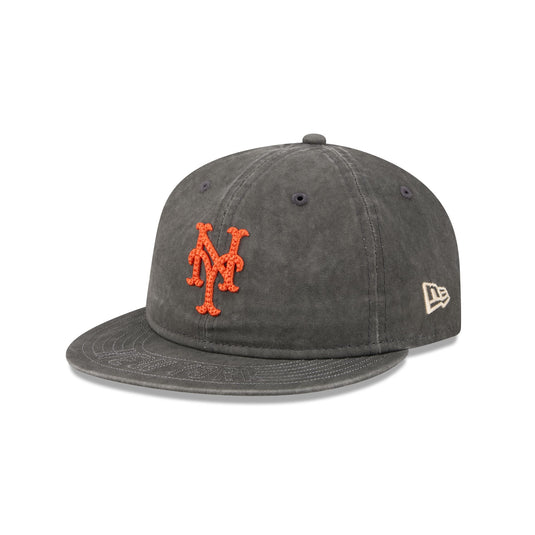 New York Mets Visor Stitch Retro Crown 59FIFTY Fitted Hat - New Era Cap
