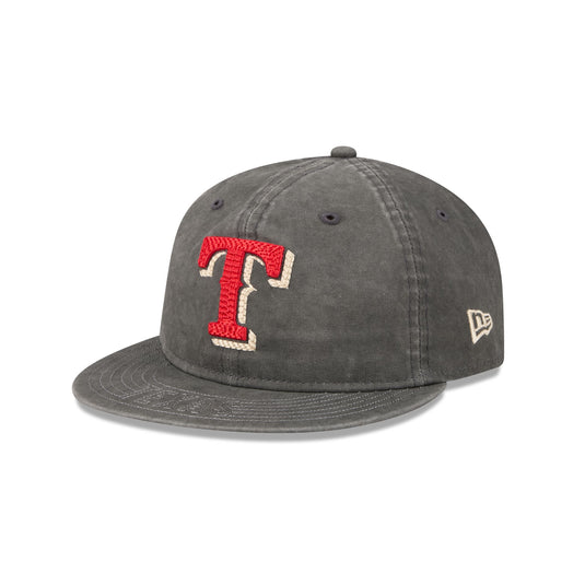 Texas Rangers Visor Stitch Retro Crown 59FIFTY Fitted Hat - New Era Cap