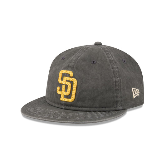 San Diego Padres Visor Stitch Retro Crown 59FIFTY Fitted Hat - New Era Cap