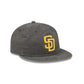 San Diego Padres Visor Stitch Retro Crown 59FIFTY Fitted Hat