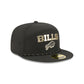 Buffalo Bills Gold Logo Rope Split Panel 59FIFTY Fitted Hat