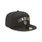 San Diego Padres Gold Logo Rope Split Panel 59FIFTY Fitted Hat