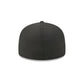 Texas Rangers Gold Logo Rope Split Panel 59FIFTY Fitted Hat