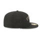 Texas Rangers Gold Logo Rope Split Panel 59FIFTY Fitted Hat