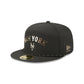 New York Mets Gold Logo Rope Split Panel 59FIFTY Fitted Hat