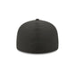 New York Mets Gold Logo Rope Split Panel 59FIFTY Fitted Hat
