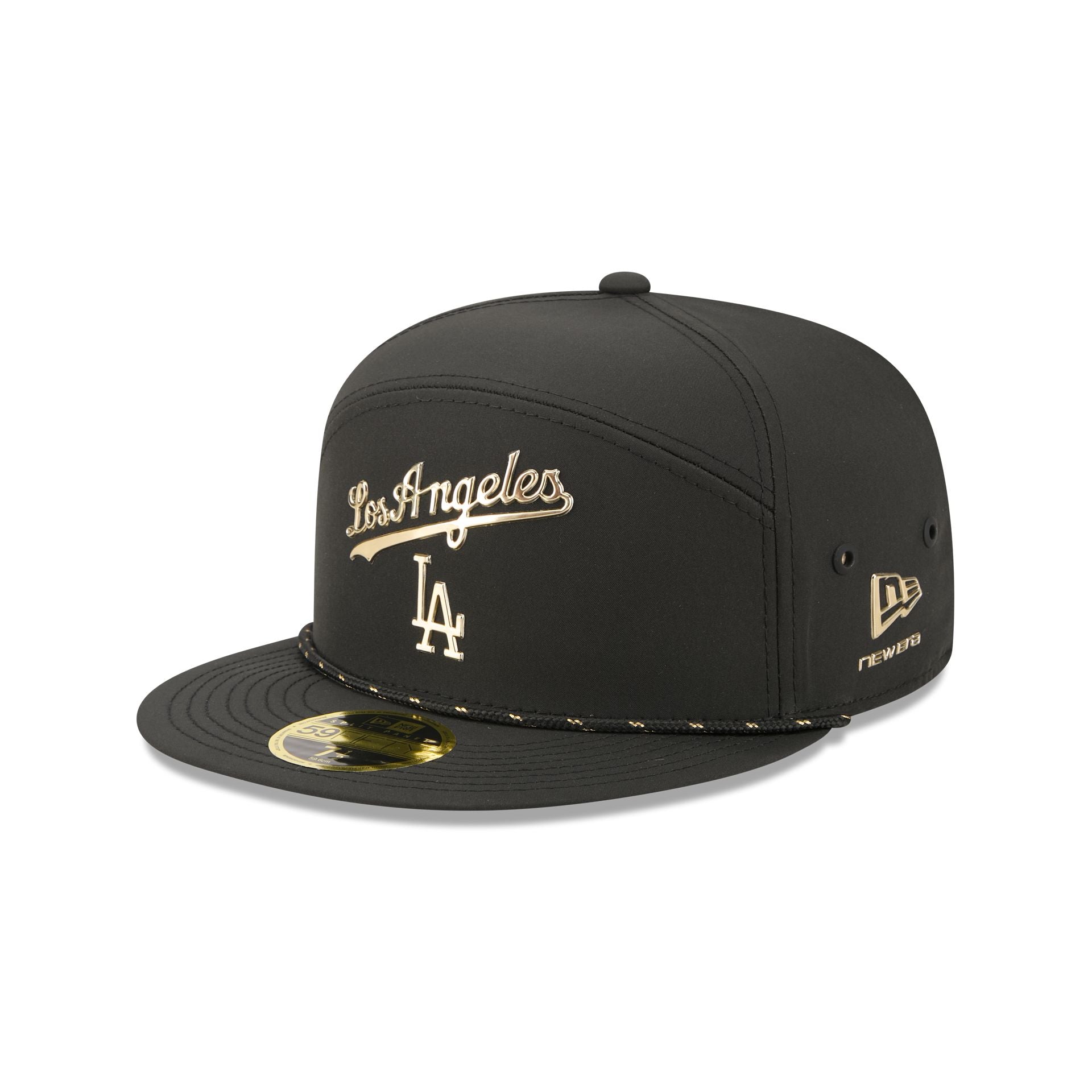 ゴローズ2点Los Angeles Dodgers NEW ERA Los Angeles Dodgers Gold Logo Rope Split Panel 59FIFTY Fitted Hat