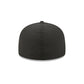 Los Angeles Dodgers Gold Logo Rope Split Panel 59FIFTY Fitted Hat