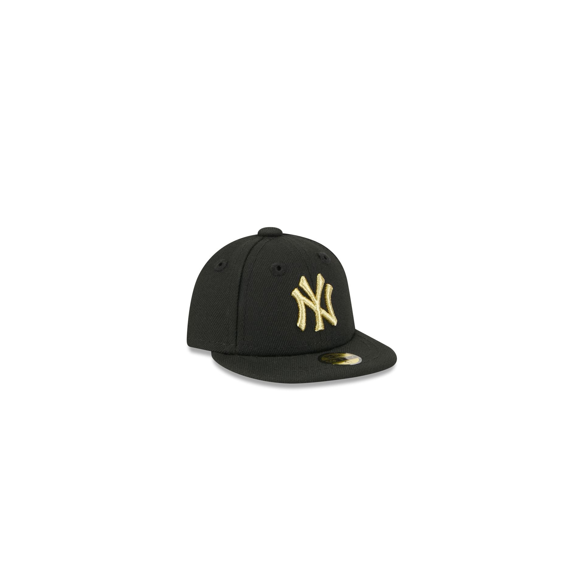New York Yankees Gold Logo Mini 59FIFTY Fitted Hat – New Era Cap