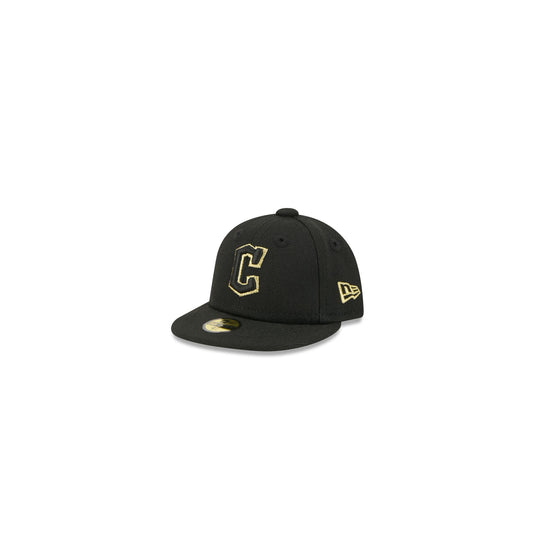 Cleveland Guardians Gold Logo Mini 59FIFTY Fitted Hat - New Era Cap