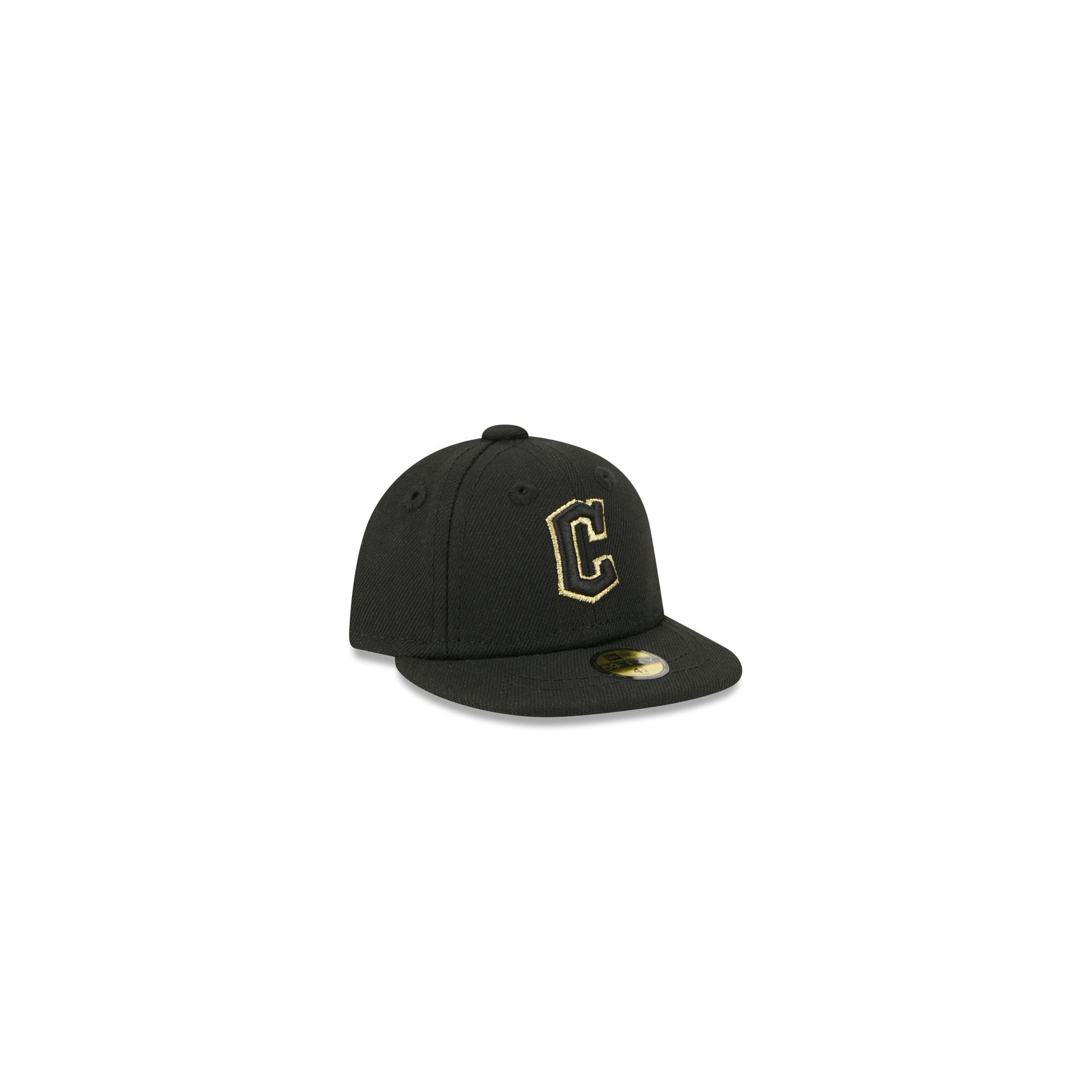 Cleveland Guardians Gold Logo Mini 59FIFTY Fitted Hat – New Era Cap