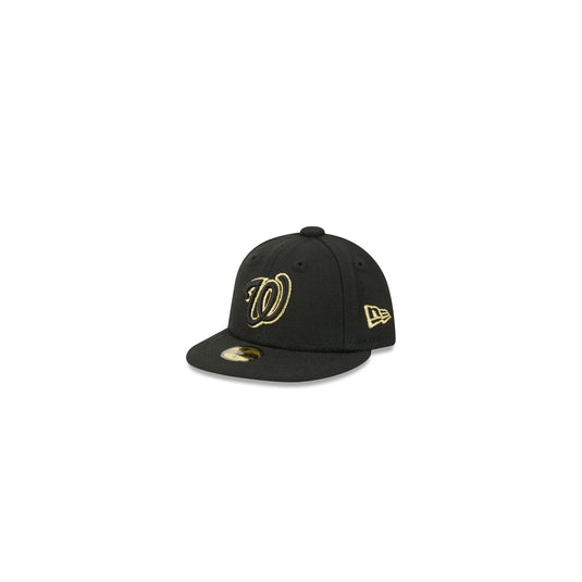 Washington Nationals Gold Logo Mini 59FIFTY Fitted Hat - New Era Cap