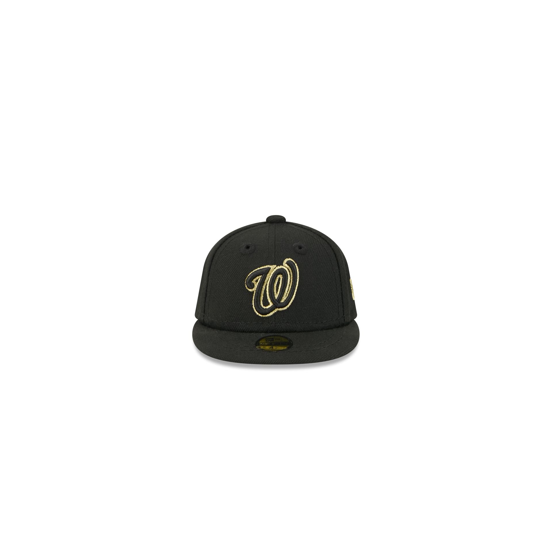 Washington Nationals Gold Logo Mini 59FIFTY Fitted Hat