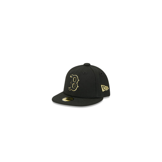 Boston Red Sox Gold Logo Mini 59FIFTY Fitted Hat - New Era Cap