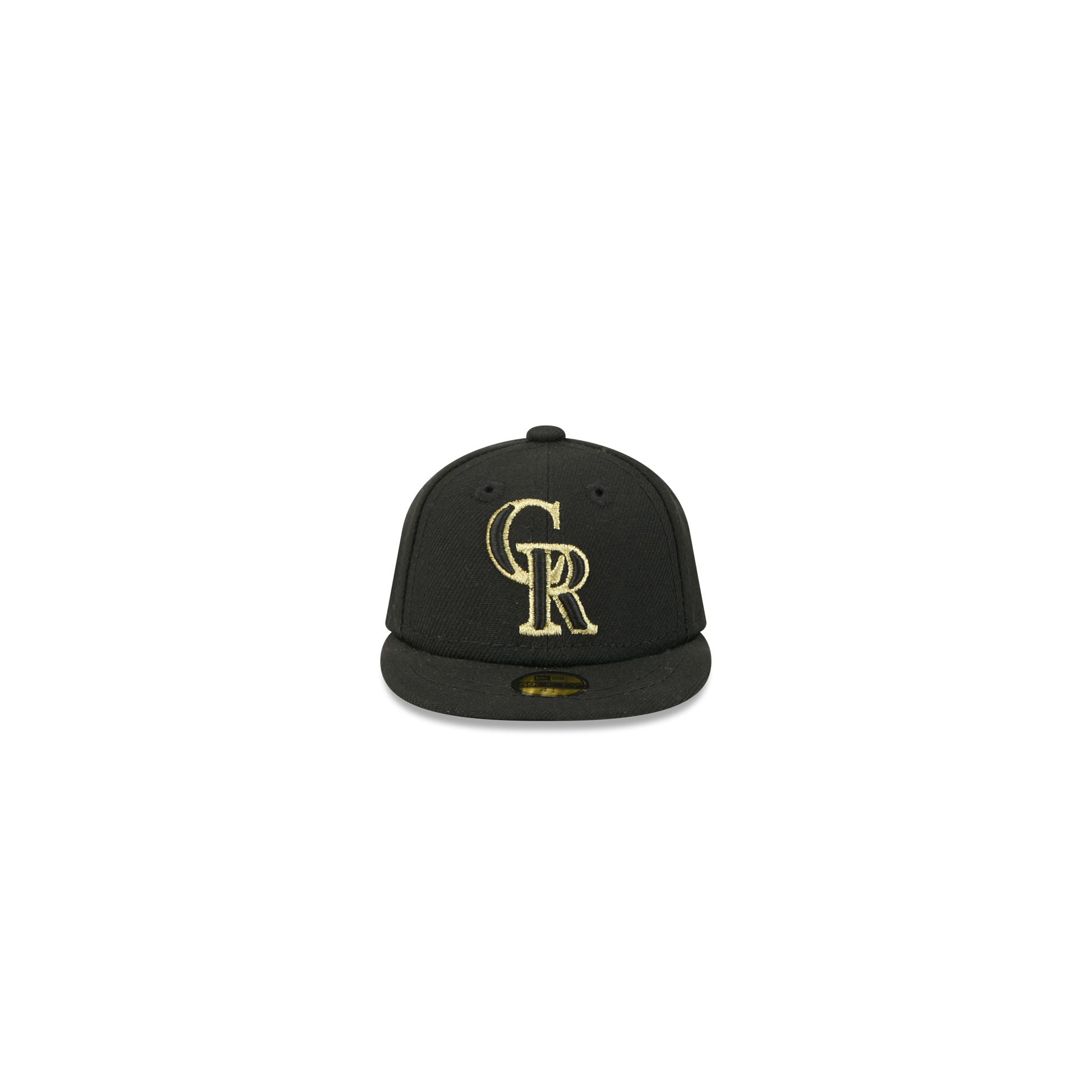 Colorado Rockies Gold Logo Mini 59FIFTY Fitted Hat