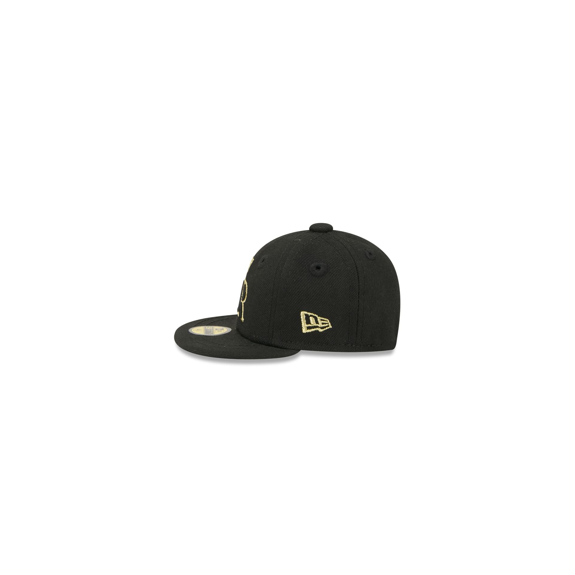 Colorado Rockies Gold Logo Mini 59FIFTY Fitted Hat