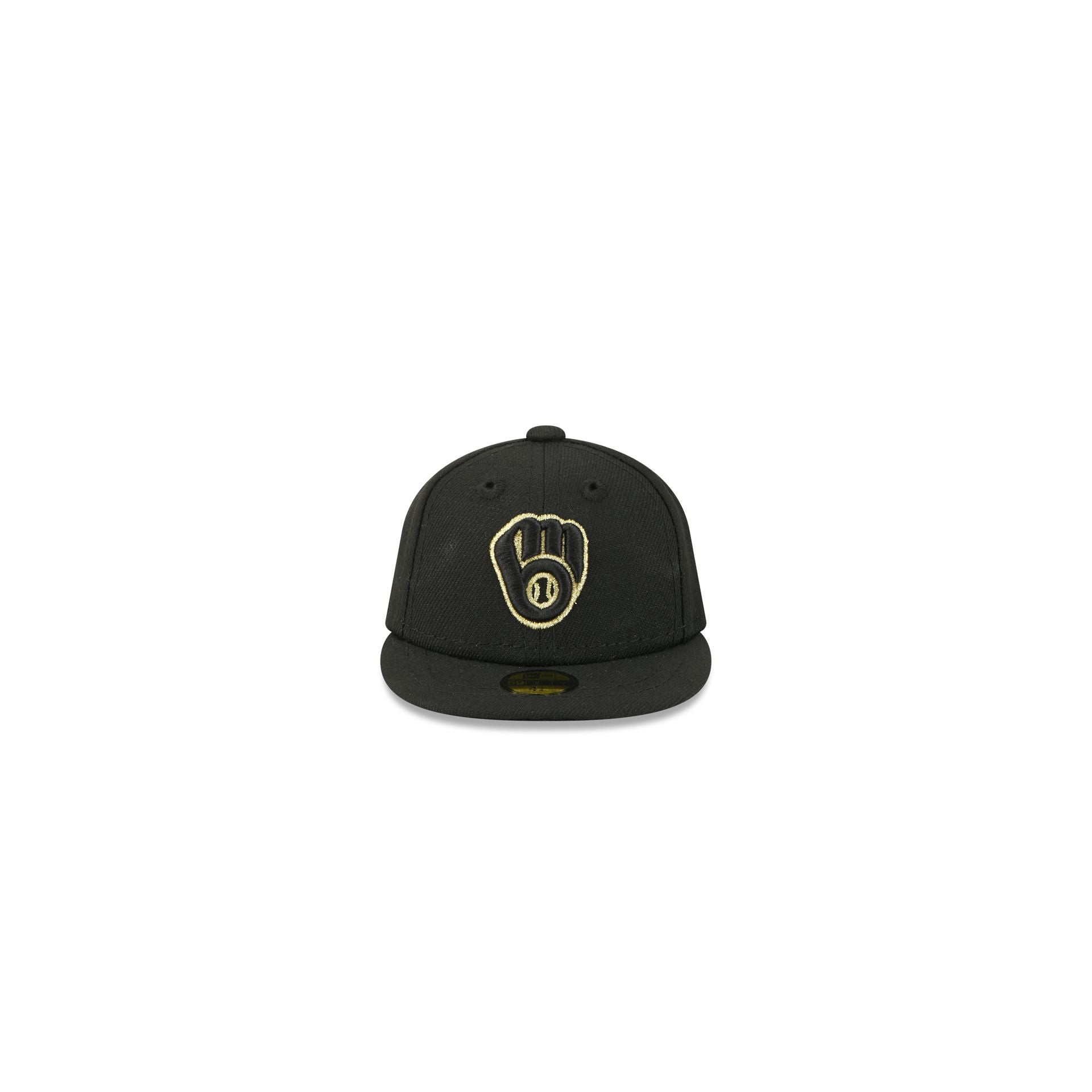 Milwaukee Brewers Gold Logo Mini 59FIFTY Fitted Hat – New Era Cap