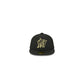Miami Marlins Gold Logo Mini 59FIFTY Fitted Hat