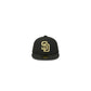 San Diego Padres Gold Logo Mini 59FIFTY Fitted Hat