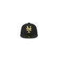 New York Mets Gold Logo Mini 59FIFTY Fitted Hat
