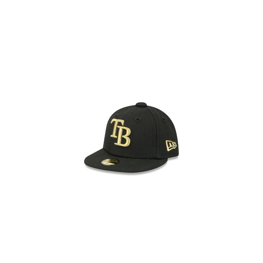 Tampa Bay Rays Gold Logo Mini 59FIFTY Fitted Hat - New Era Cap