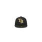 Tampa Bay Rays Gold Logo Mini 59FIFTY Fitted Hat