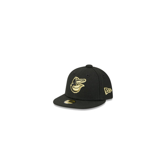 Baltimore Orioles Gold Logo Mini 59FIFTY Fitted Hat - New Era Cap