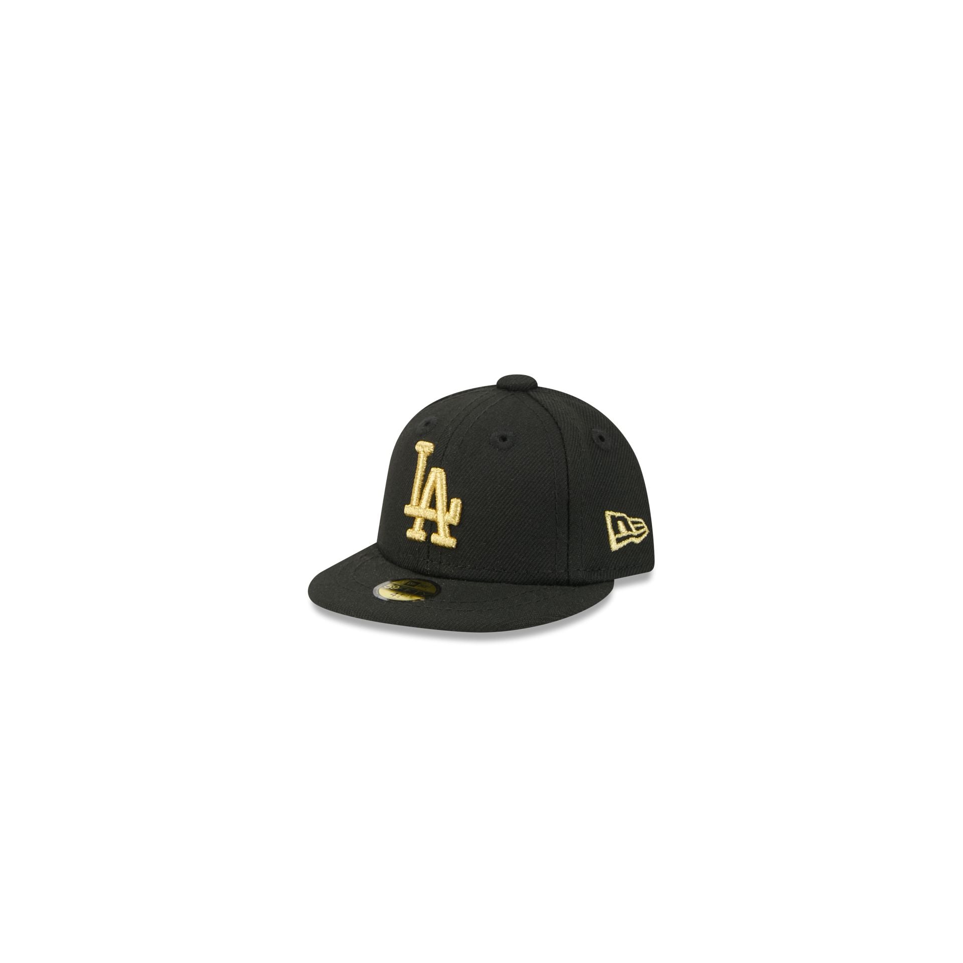 Los Angeles Dodgers Gold Logo Mini 59FIFTY Fitted Hat
