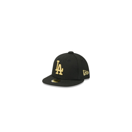 Los Angeles Dodgers Gold Logo Mini 59FIFTY Fitted Hat - New Era Cap