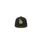 Los Angeles Dodgers Gold Logo Mini 59FIFTY Fitted Hat