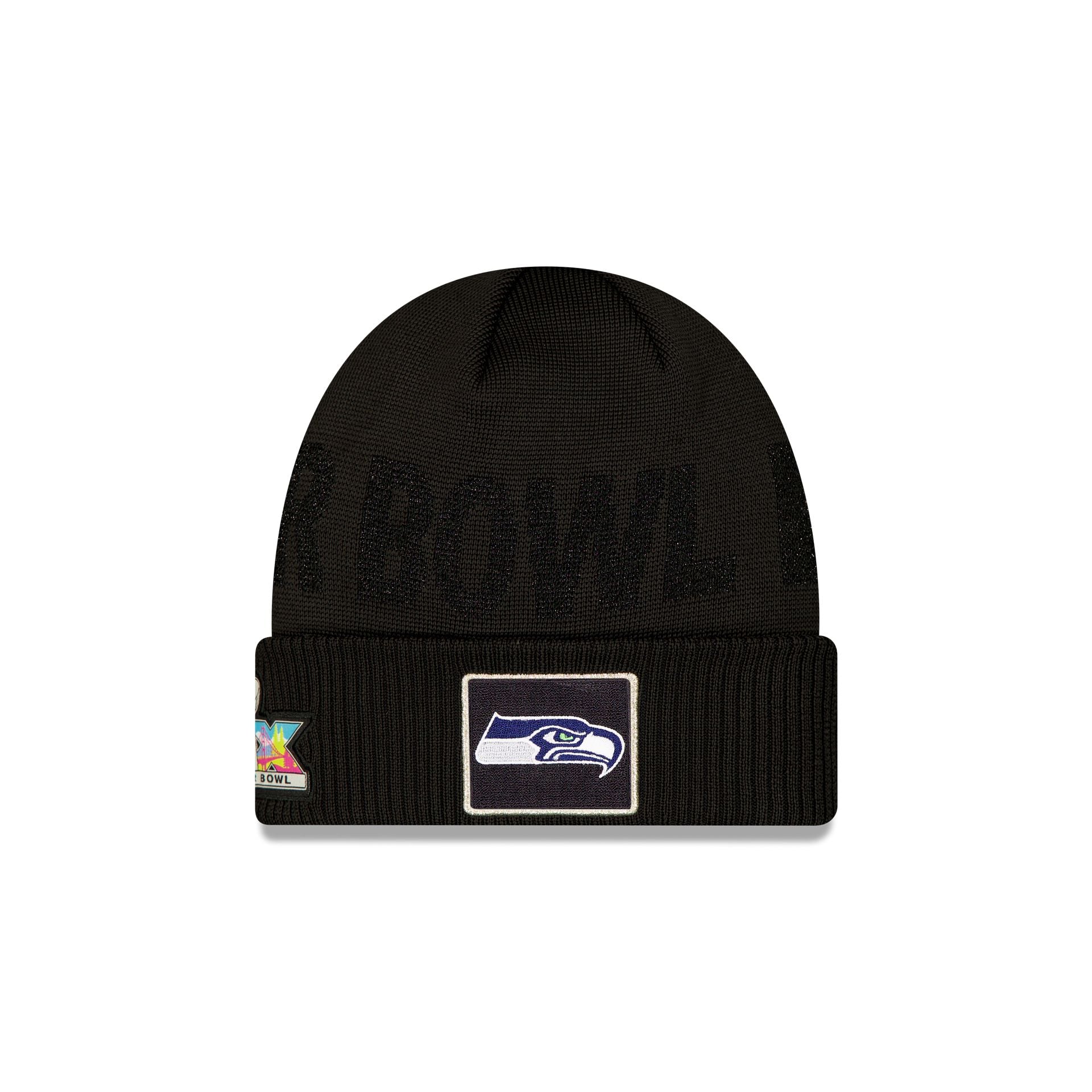 Seattle Seahawks Super Bowl LX Sideline Beanie Hat