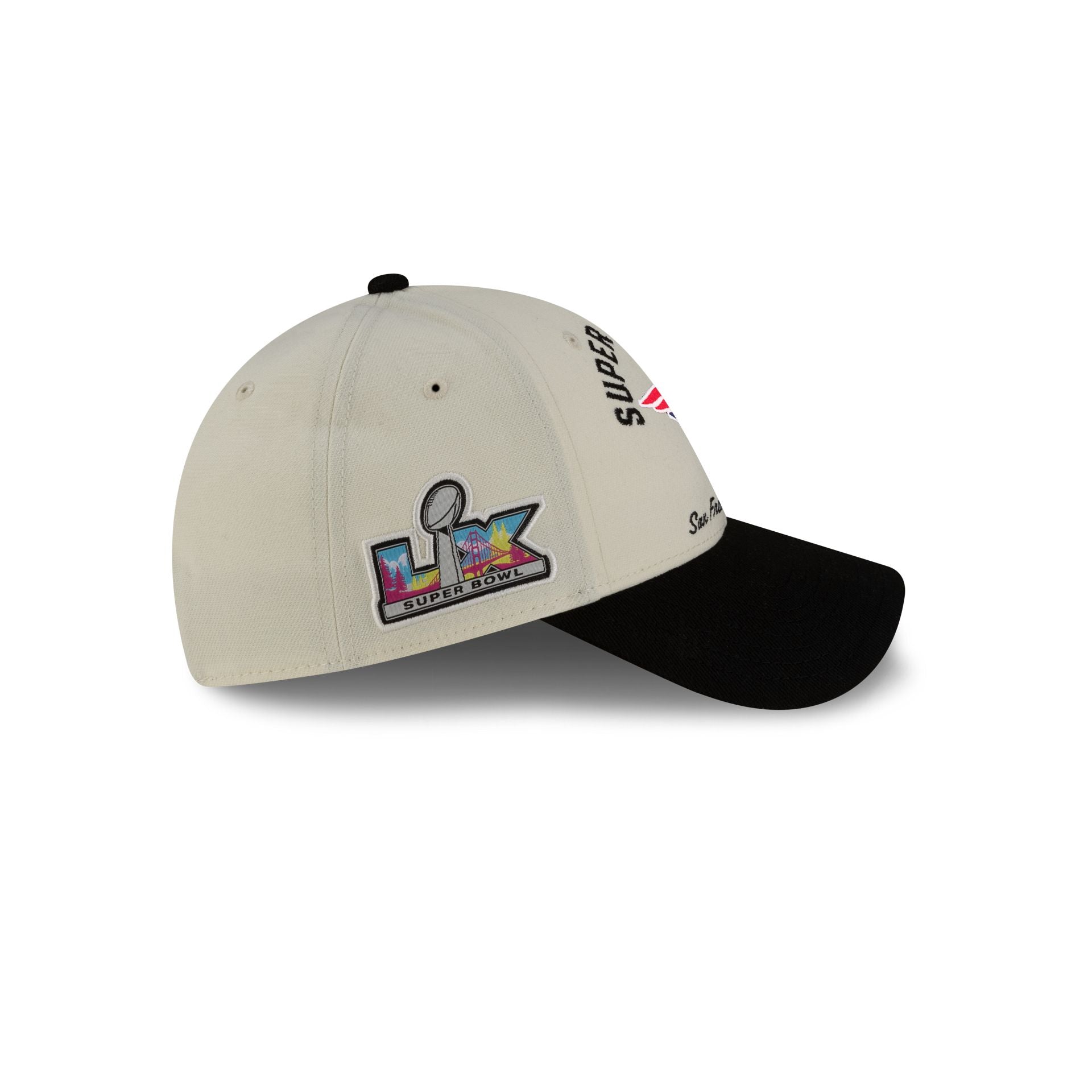 New England Patriots Super Bowl LX Participation 9FORTY Stretch-Snap Hat