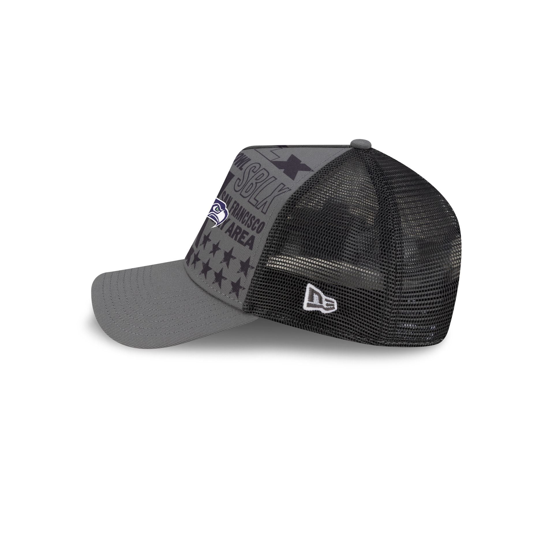 Seattle Seahawks Super Bowl LX Participation 9FORTY A-Frame Trucker Hat