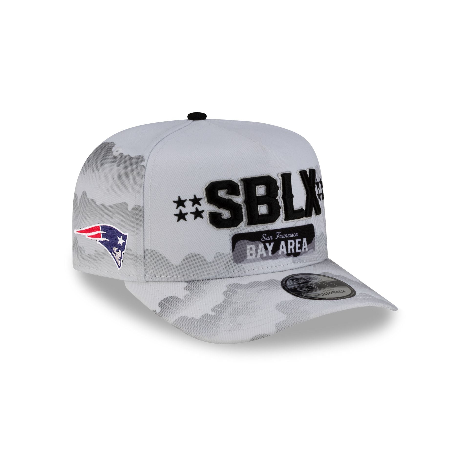 New England Patriots Super Bowl LX Participation Tarmac 9FIFTY A-Frame Snapback Hat