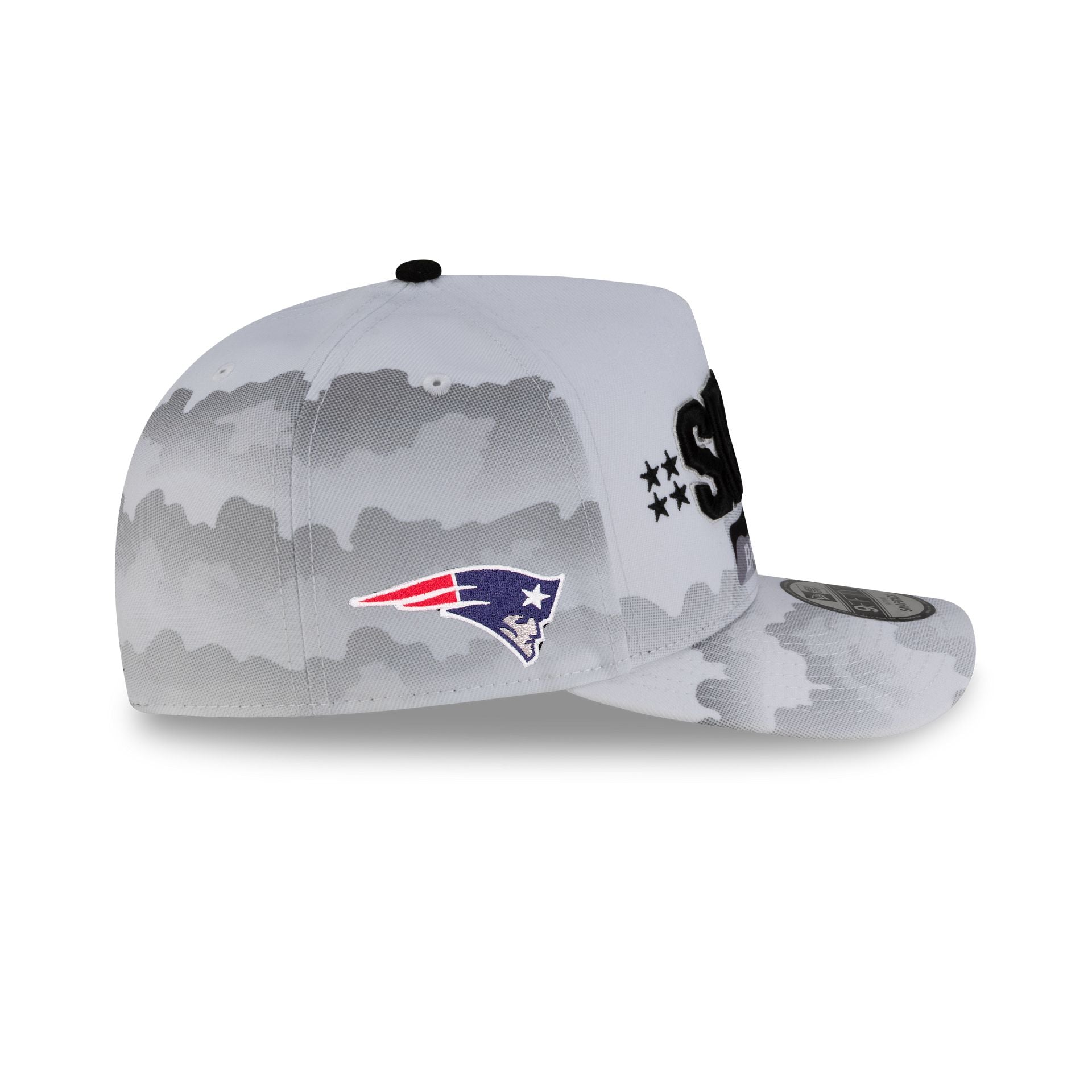 New England Patriots Super Bowl LX Participation Tarmac 9FIFTY A-Frame Snapback Hat