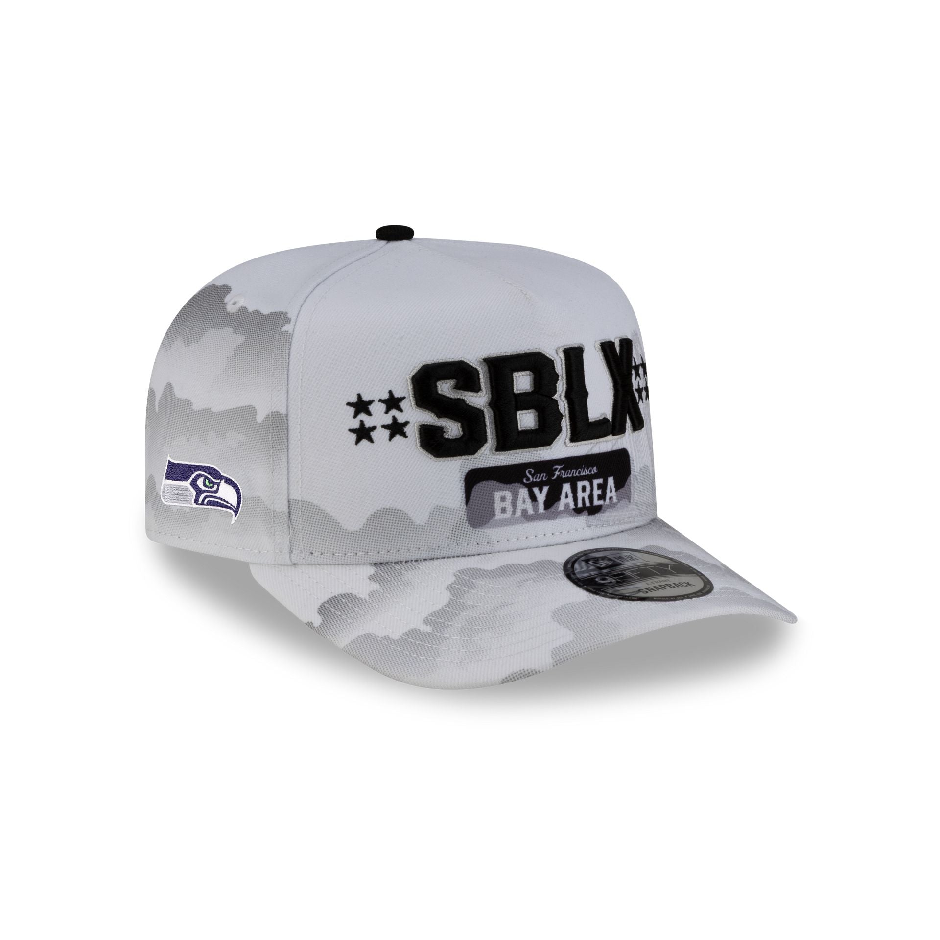 Seattle Seahawks Super Bowl LX Participation Tarmac 9FIFTY A-Frame Snapback Hat