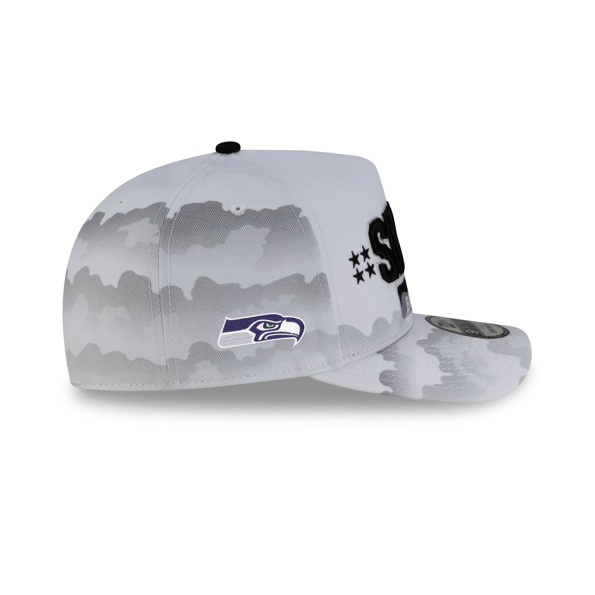Seattle Seahawks Super Bowl LX Participation Tarmac 9FIFTY A-Frame Snapback Hat