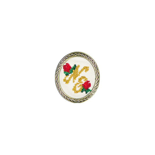 New Era Cap Floral Stitch Pin - New Era Cap