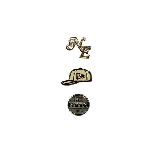 New Era Cap 59FIFTY Day Gold 3 Pack Pins - New Era Cap
