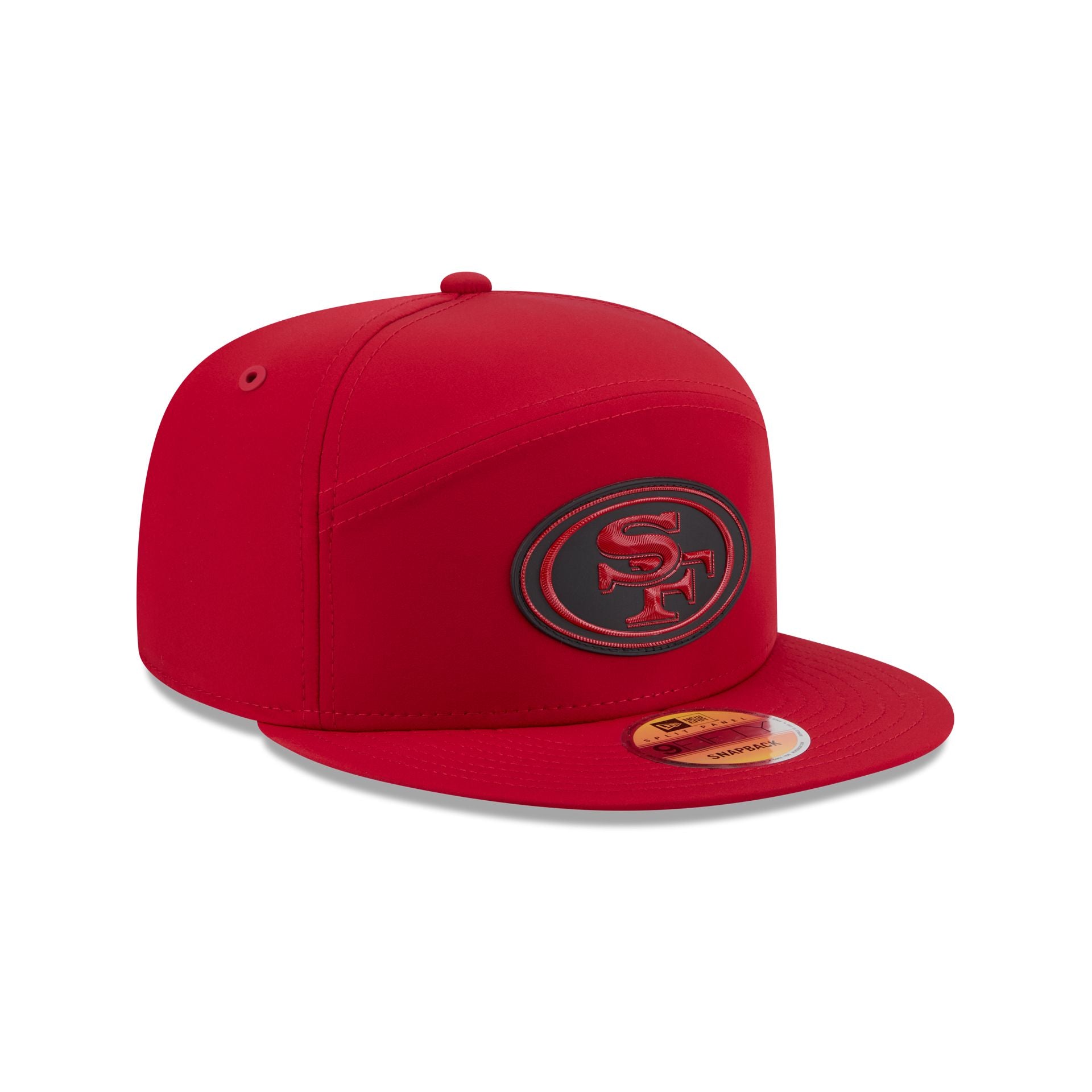 San Francisco 49ers 2026 Sideline Split Panel 9FIFTY Snapback Hat