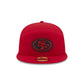 San Francisco 49ers 2026 Sideline Split Panel 9FIFTY Snapback Hat