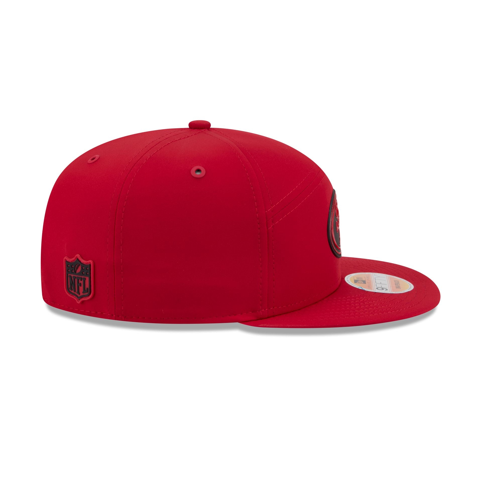 San Francisco 49ers 2026 Sideline Split Panel 9FIFTY Snapback Hat
