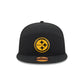 Pittsburgh Steelers 2026 Sideline Split Panel 9FIFTY Snapback Hat