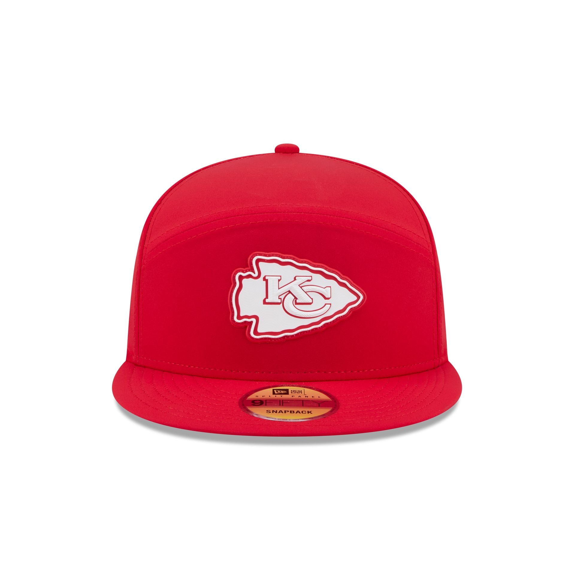 Kansas City Chiefs 2026 Sideline Split Panel 9FIFTY Snapback Hat