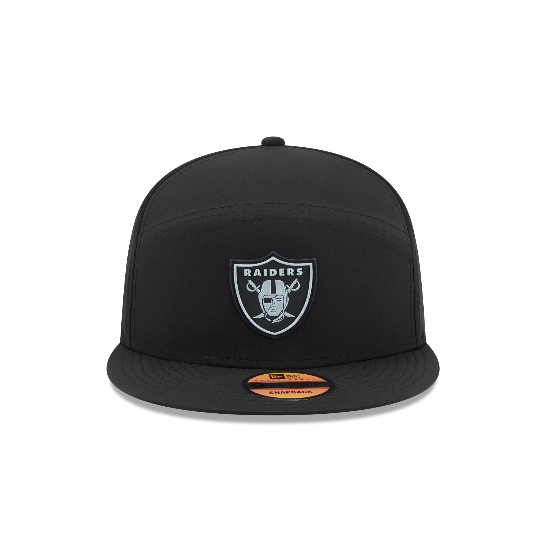 Las Vegas Raiders 2026 Sideline Split Panel 9FIFTY Snapback Hat