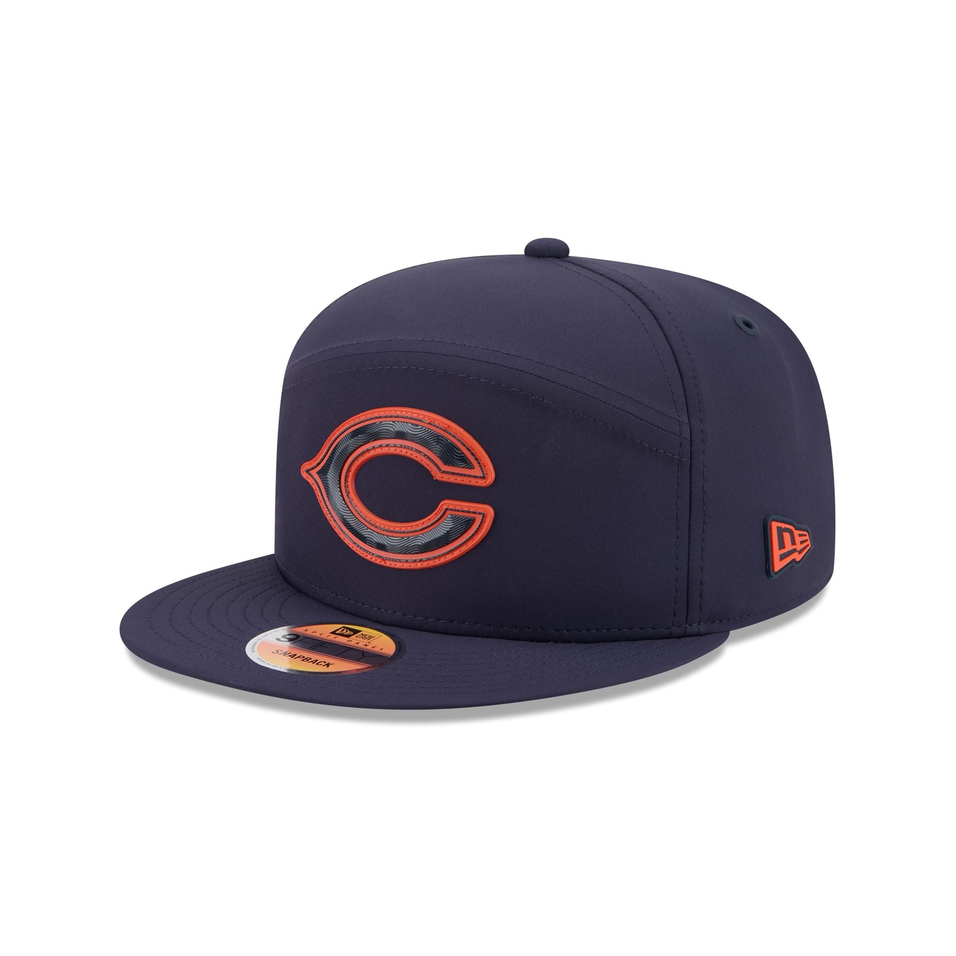 Chicago Bears 2026 Sideline Split Panel 9FIFTY Snapback Hat