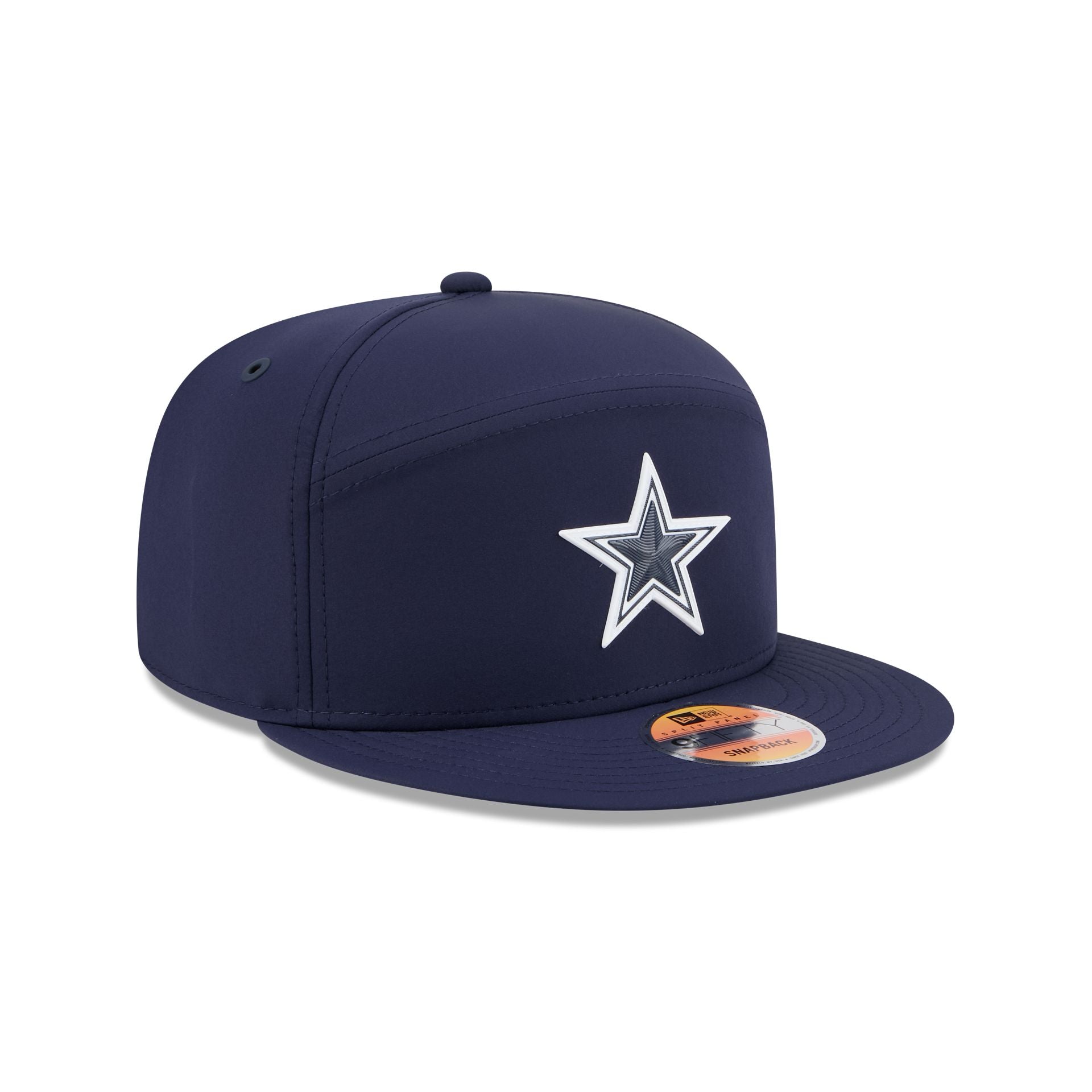 Dallas Cowboys 2026 Sideline Split Panel 9FIFTY Snapback Hat