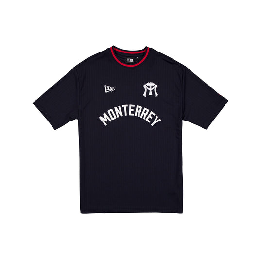 Sultanes de Monterrey Premium Navy Ribbed T-Shirt - New Era Cap